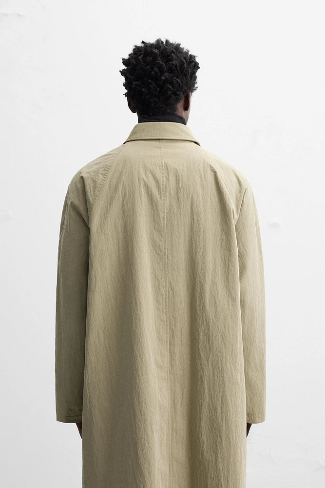 RELAXED FIT TRENCH COAT