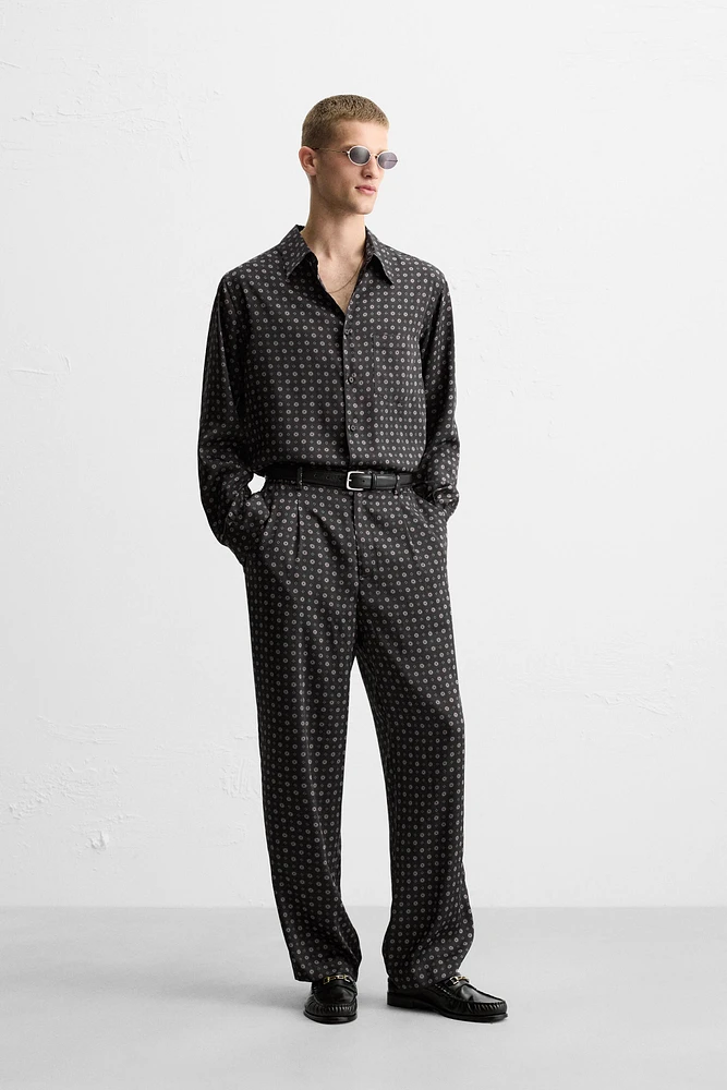 GEOMETRIC PRINT SHIRT LIMITED EDITION