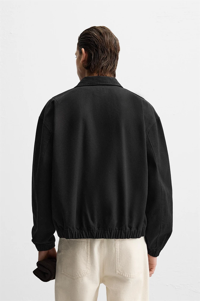 COTTON CANVAS JACKET