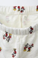 MICKEY AND MINNIE MOUSE © DISNEY TEXTURED BERMUDA SHORTS