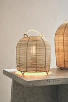 RATTAN TABLE LAMP
