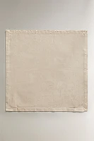 SERVIETTES DE TABLE JACQUARD FLEURS
