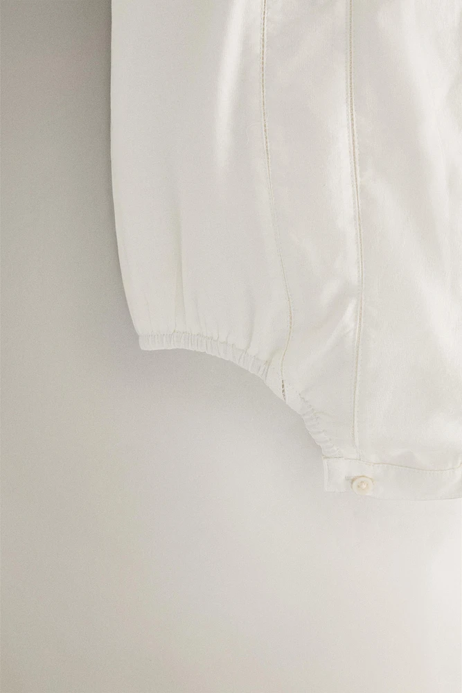 CHILDREN'S OPENWORK OVERALLS