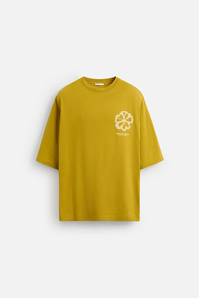 FLORAL PRINT T-SHIRT