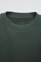 LABEL SWEATSHIRT AND JOGGERS MATCHING SET