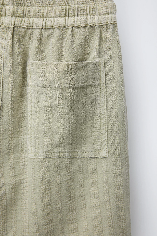 SHORT À TEXTURE