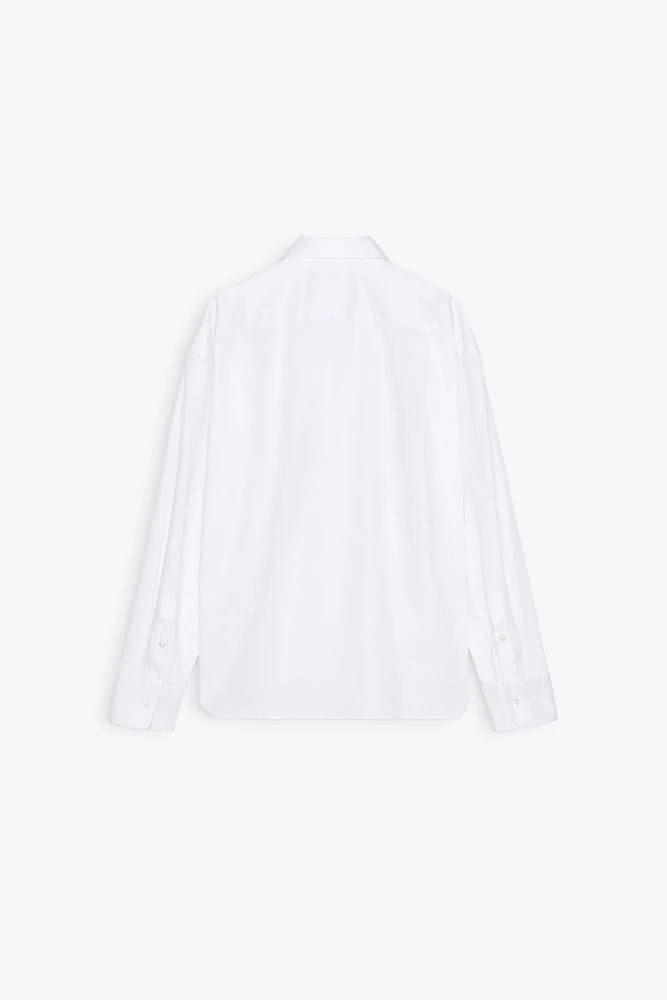 CHEMISE OVERSIZE EN POPELINE ZW COLLECTION