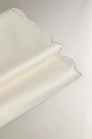 EMBROIDERED FLAT SHEET