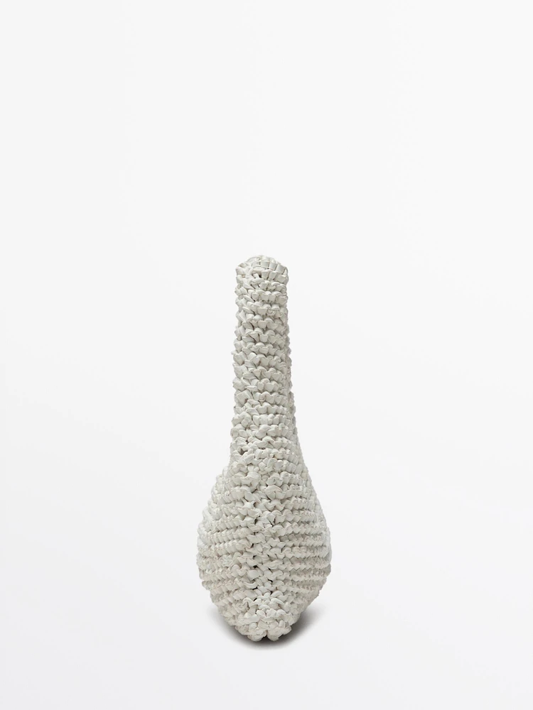 Mini-sac crochet croûte de cuir - Limited Edition