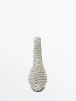 Mini-sac crochet croûte de cuir - Limited Edition