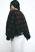 PADDED CHECKERED JACKET