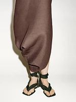 Midi dress with asymmetric hem - Limited Edition