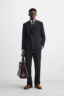 PINSTRIPE SUIT BLAZER