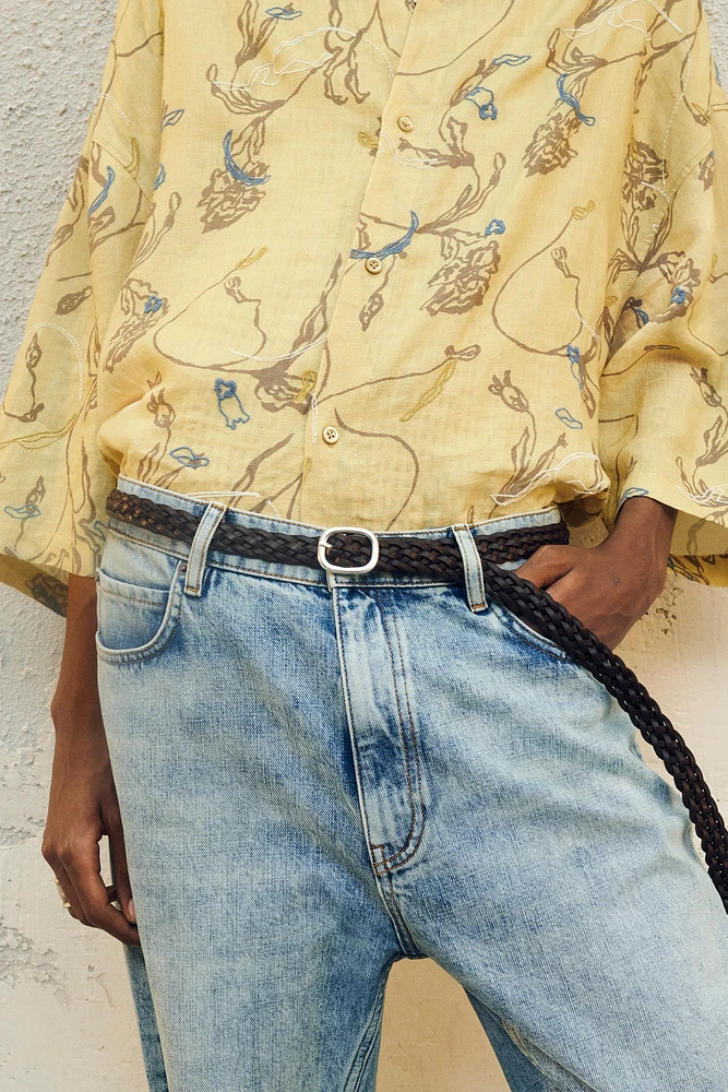 CHEMISE IMPRIMÉE BRODÉE ÉDITION LIMITÉE