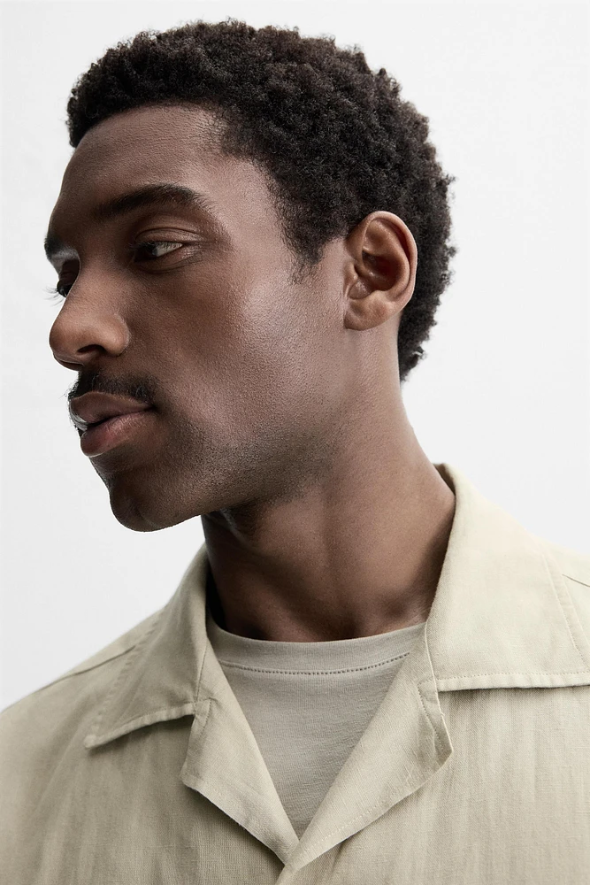 LINEN - COTTON SHIRT
