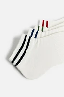 STRIPED SOCKS FOUR-PACK