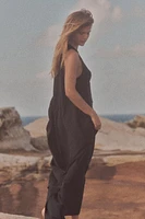 FLOWY MIDI DRESS