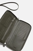 WOVEN CROSSBODY WALLET BAG