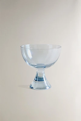 COLORED GLASS ICE-CREAM CUP