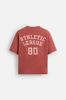 T-SHIRT DÉLAVÉ VARSITY