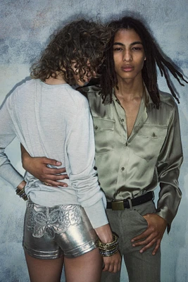 CEINTURE EN CUIR BOBBY GILLESPIE X ZARA