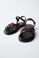 PRINTED SANDALS