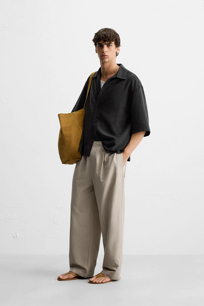 RELAXED FIT FLUID SHIRT
