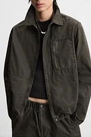 WASHED TECHNICAL JACKET