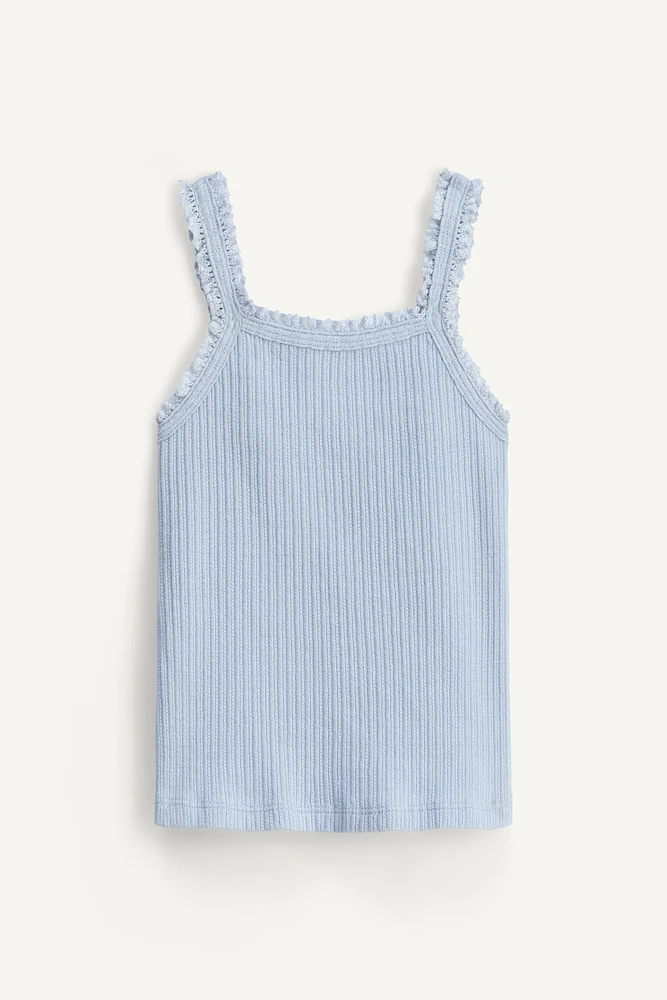 LIMITED EDITION RIBBED TANK TOP