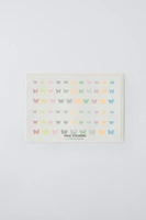 GLITTER BUTTERFLIES ZARA FACE STICKERS