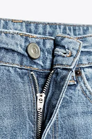 HI-RISE RIPPED MOM FIT JEANS