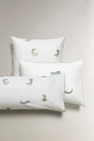 TAIE D’OREILLER ENFANT CROCODILE