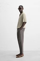 CONTRAST KNIT POLO
