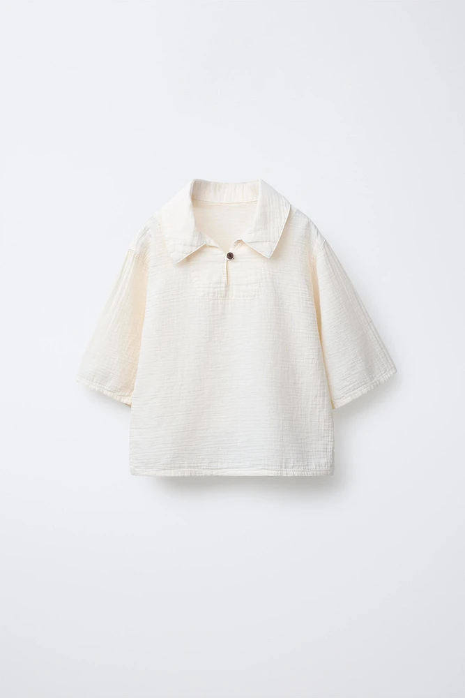 TEXTURED SHIRT