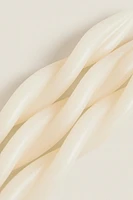 SET OF DECORATIVE SPIRAL TAPER CANDLES (SET OF 3)