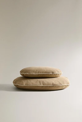 OVAL PET CUSHION WITH PIPING