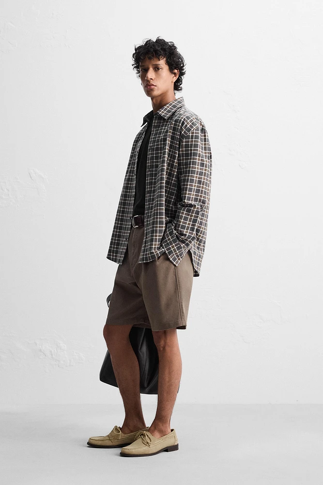 CHEMISE RELAXED FIT À CARREAUX