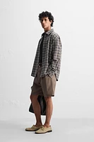 CHEMISE RELAXED FIT À CARREAUX
