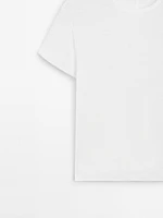 T-shirt à manches courtes 100 % coton