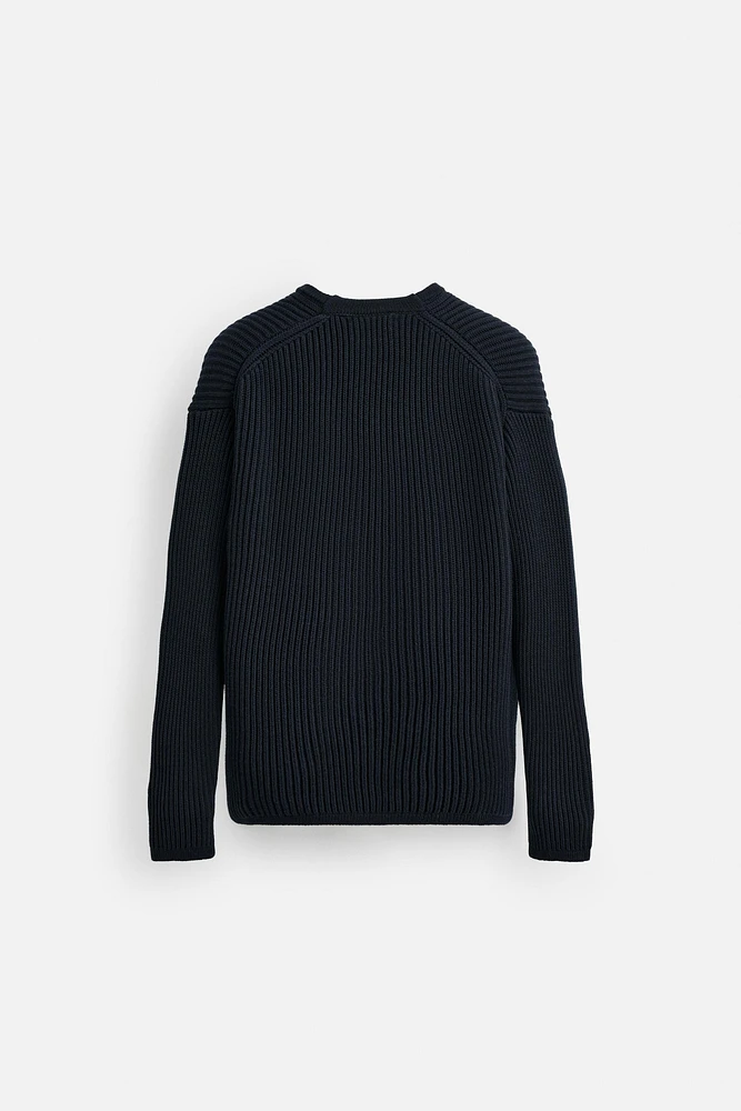 TEXTURED ZIP CARDIGAN