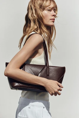 WOVEN ELONGATED BAG
