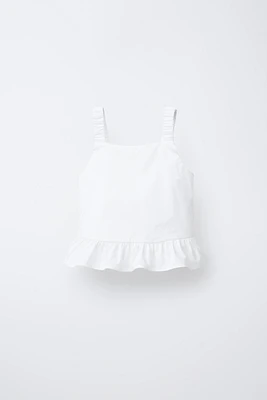 SMALL RUFFLE TOP