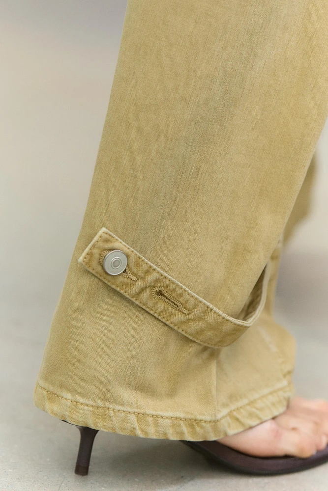 BALLOON PANTS WITH BELT LOOPS