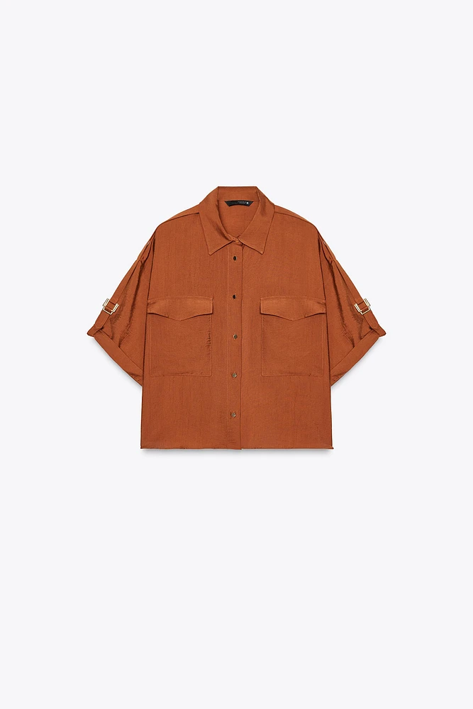 SHORT SLEEVE SAFARI SHIRT