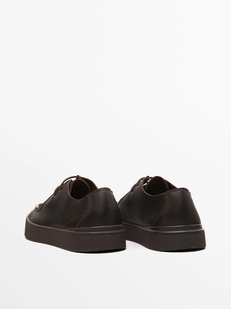 Soft leather shoes