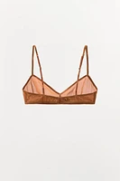LIMITED EDITION SILK BRALETTE