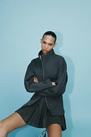 FITTED BALLOON SLEEVE JACKET