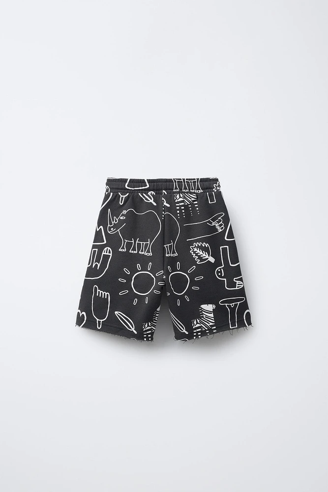 ALL-OVER PRINT SHORTS ALGO DE JAIME ©