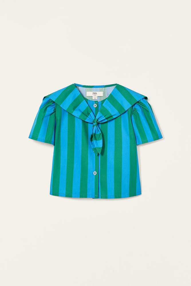 CHEMISE FOULARD RAYURES LIMITED EDITION