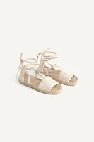 SANDALES EN JUTE